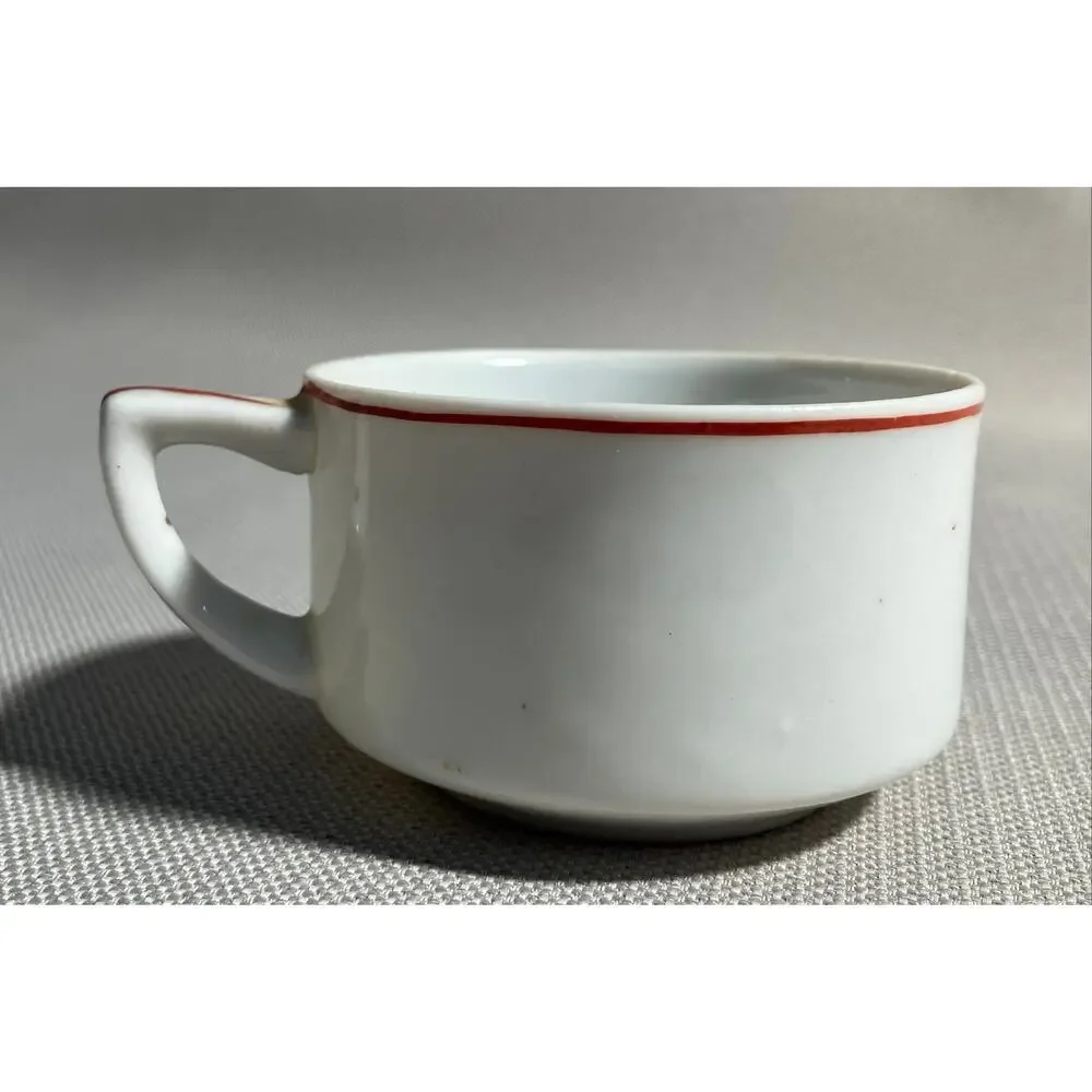 Fall‎ Demitasse Tea Cup & Saucer Hand painted  Leaves OCCUPIED JAPAN